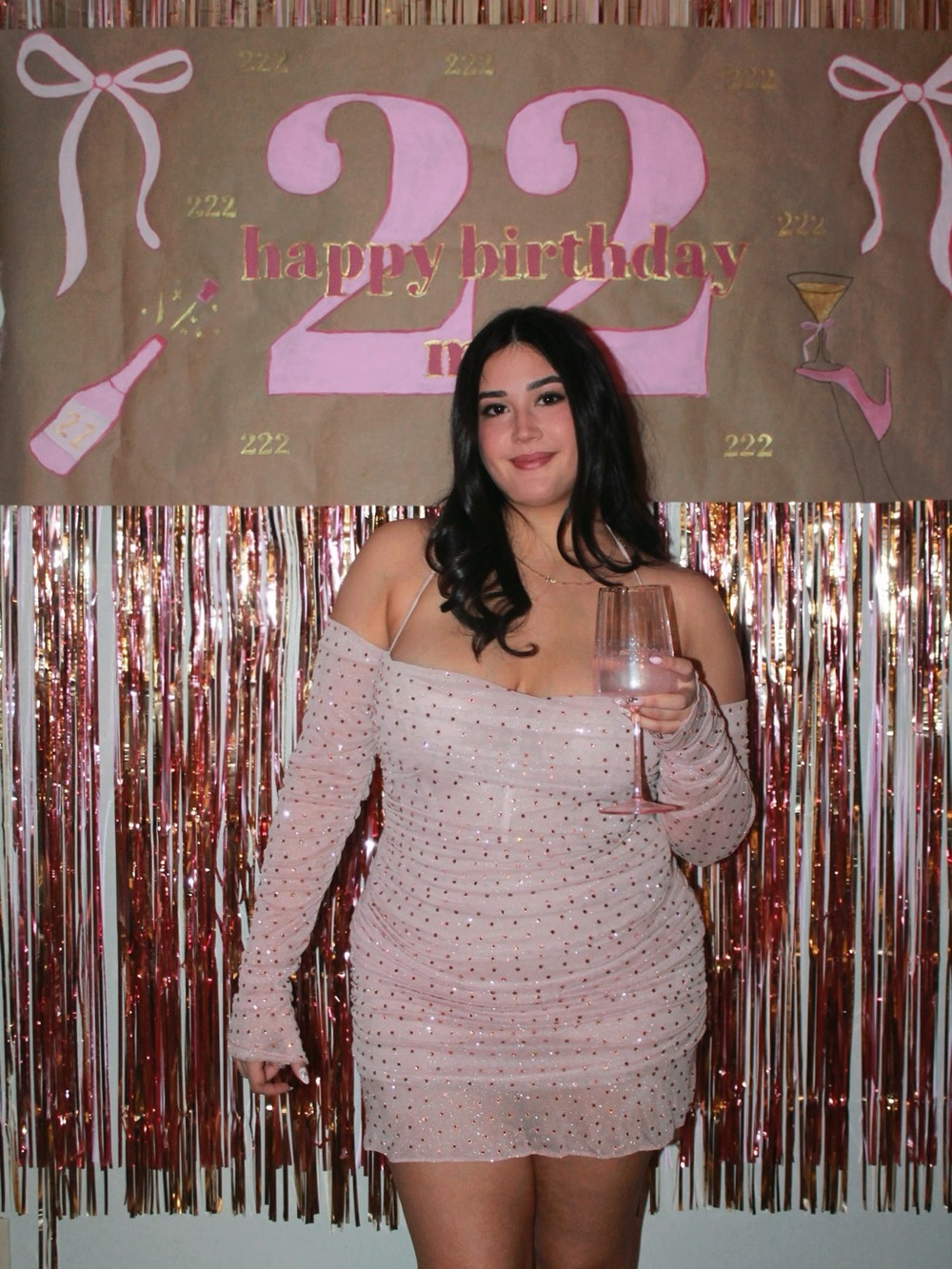 House of CB Estella Soft Pink Crystallised Dress – XL – Excellent Condition ✨